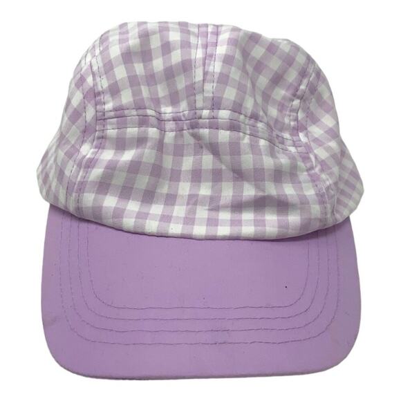 BP Gingham Baseball Cap Lilac One Size NWOT - Picture 2 of 7
